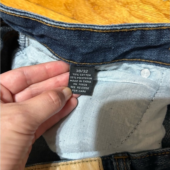 Carbon Men’s Relaxed Fit Causal Jeans Blue Size 38x32 - Picture 5 of 9